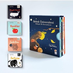 Bebek Üniversitesi Seti 1: Hikayeli İlk Kavramlarım (4 Kitap Takım) - Çağrı Odabaşı