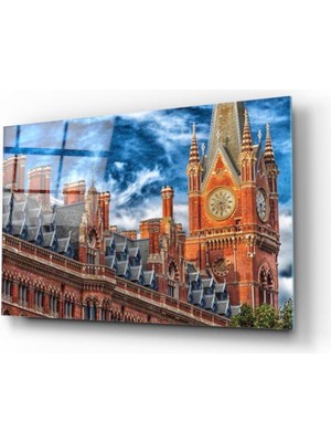 Miraax Saat Kulesi Cam Tablo