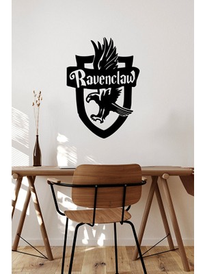 ioadesign Ahşap Duvar Dekoru Tablo - Harry Potter - Ravenclaw Arması Amblemi