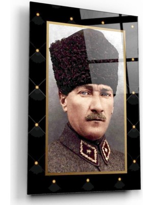 Miraax Atatürk Cam Tablo