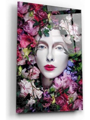 Miraax Kadın Cam Tablo