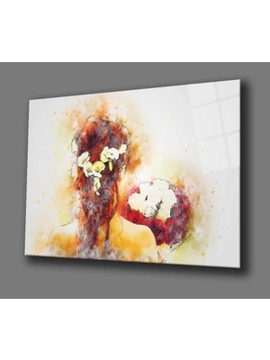 Miraax Çiçekli Kadın