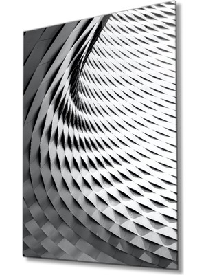 Miraax Geometrik Mimari Cam Tablo