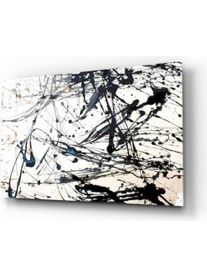 Miraax Soyut Cam Tablo