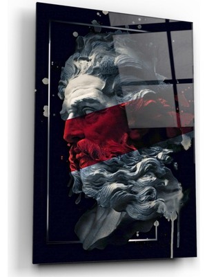 Miraax Heykel Cam Tablo