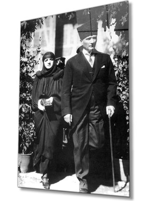 Miraax Atatürk Cam Tablo