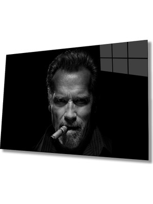 Miraax Siyah Beyaz Insan Fotoğrafları Cam Tablo