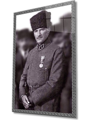 Miraax Atatürk Cam Tablo