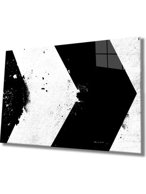 Miraax Geometrik Mimari Cam Tablo