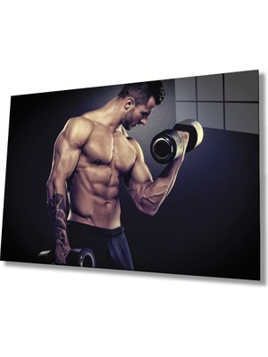 Miraax Spor Fıtnes Cam Tablo   Sports Fitness