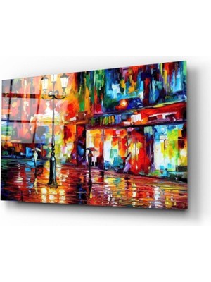 Miraax Yağlı Boya Cam Tablo