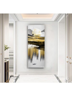 Miraax Gold Tema Cam Tablo