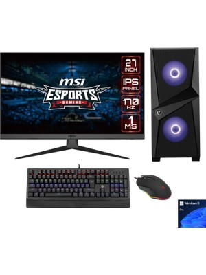 Go Gamer GG589DPS Intel Core I7 14700F 32GB 512GB SSD RTX4070 Super Windows 11 Pro 27" Masaüstü Bilgisayar