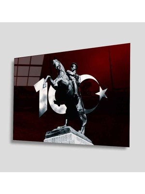 Miraax Atatürk Cam Tablo