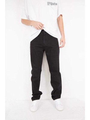 Kaizer Denim Siyah Baggy Pantolon