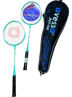 Avessa BST-100T Badmington Raket Set Turkuaz