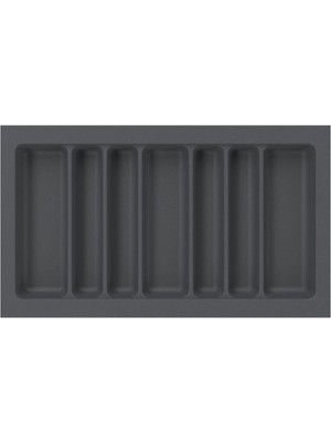 Starax 84X49 Çekmece Içi Gri Plastik Kepçelik