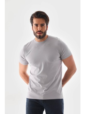 Adrıan Gri  T-Shirt