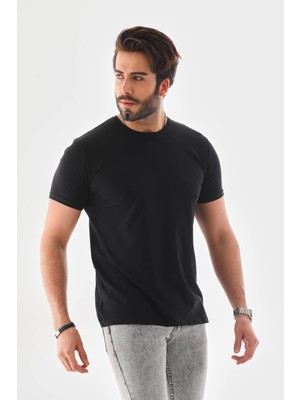 Adrıan Siyah  T-Shirt