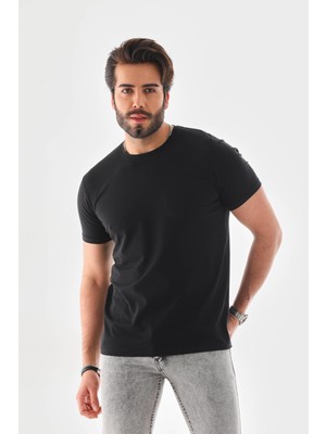 Adrıan Siyah  T-Shirt