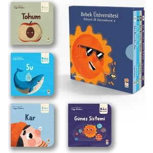 Bebek Üniversitesi Seti 4: Hikayeli İlk Kavramlarım (4 Kitap Takım) - Çağrı Odabaşı