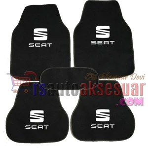 Gökas Auto Seat Ibıza Halı Paspas Siyah Renk.