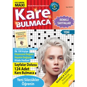 Kare Bulmaca 4. Sayı – 2024