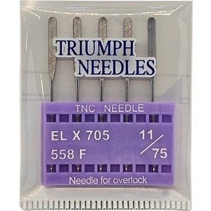 Ev Tipi Overlok Dikiş Makinesi Iğnesi / ELX705  11/75 5ADET