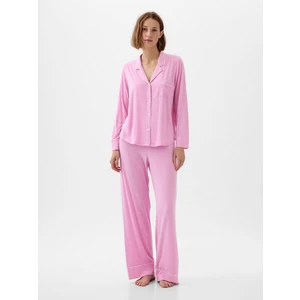 Kadın Pembe Modal Pijama Üstü