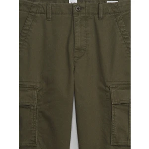 Erkek Haki GapFlex Straight Kargo Washwell™ Pantolon