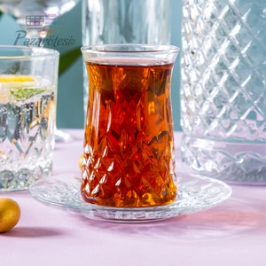 Odin Çay Seti Çay Takımı 12 Parça Çay Bardağı Takımı Tabağı 6 Kişilik