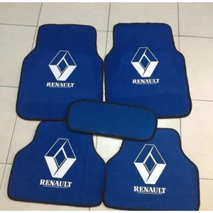 Gökas Auto Renault R11 Renault Logolu Mavi Halı Paspas Çift Katlı