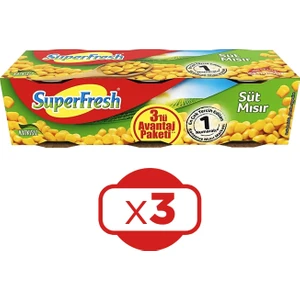Mısır Konserve 3X200 gr 3 Adet