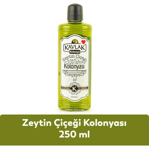 Kavlak Zeytin Çiçeği Kolonyası Cam Şişe 250 ml