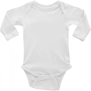 Mixi Baby Body Uzun Kol Beyaz