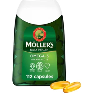 Omega 3 Balık Yağı Epa, Dha, D ve E Vitaminleri -112 Kapsül