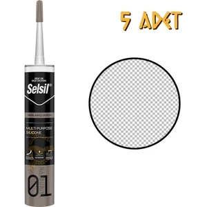 Genel Amaçlı Silikon Şeffaf 280 Gr. - 5 Adet
