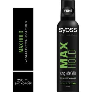 Max Hold 48 Saat Ekstra Mega Tutuş 250 ml Saç Köpüğü