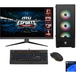 Go Gamer DF1260DS Intel Core I7 14700KF 32GB 512GB SSD RTX4070 Super Windows 11 Pro 27" Masaüstü Bilgisayar