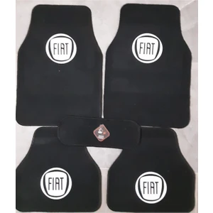 Gökas Auto Zg Fıat Egea Logolu Siyah Halı Paspas