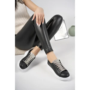 Reina Kadın Garantili Günlük Yürüyüş Rahat ve Tarz Kalın Taban Bağcıklı Sneaker Spor Ayakkabı