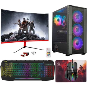 Quantum i7 860 16GB Ram 1TB SSD 4GB GT740 23.6 100Hz Monitör Oyuncu Masaüstü Bilgisayarı