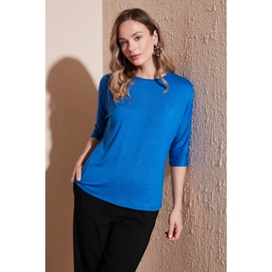 Bisiklet Yaka Truvakar Kol Bluz Bayan Bluz 5861416Y