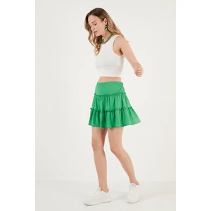 Beli Lastikli Mini Şort Etek Bayan Şort Etek 5865038