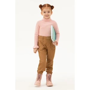 U.S. Polo Assn. Kız Çocuk Toz Pembe Kazak /Triko 50277085-VR050