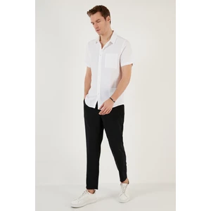 Elastik Bel Bantlı Cepli Regular Fit Pantolon Erkek Pantolon CF24S617952