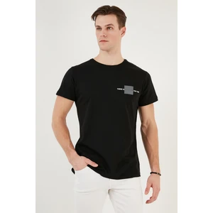 Bisiklet Yaka % 100 Pamuk Slim Fit T Shirt Erkek T Shirt 541THERE