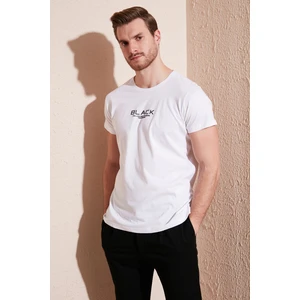 Baskılı Bisiklet Yaka % 100 Pamuk Slim Fit T Shirt Erkek T Shirt 541FOLLOW