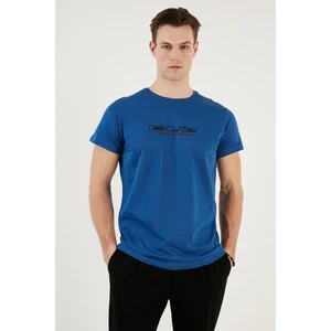 Baskılı Bisiklet Yaka % 100 Pamuk Slim Fit T Shirt Erkek T Shirt 541ENJOY