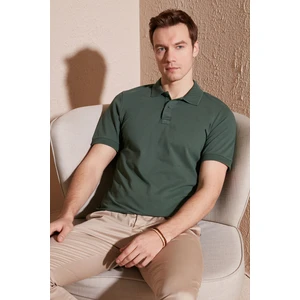 Pamuklu Regular Fit Düğmeli Polo Yaka T Shirt Erkek Polo Yaka T Shirt 5902739